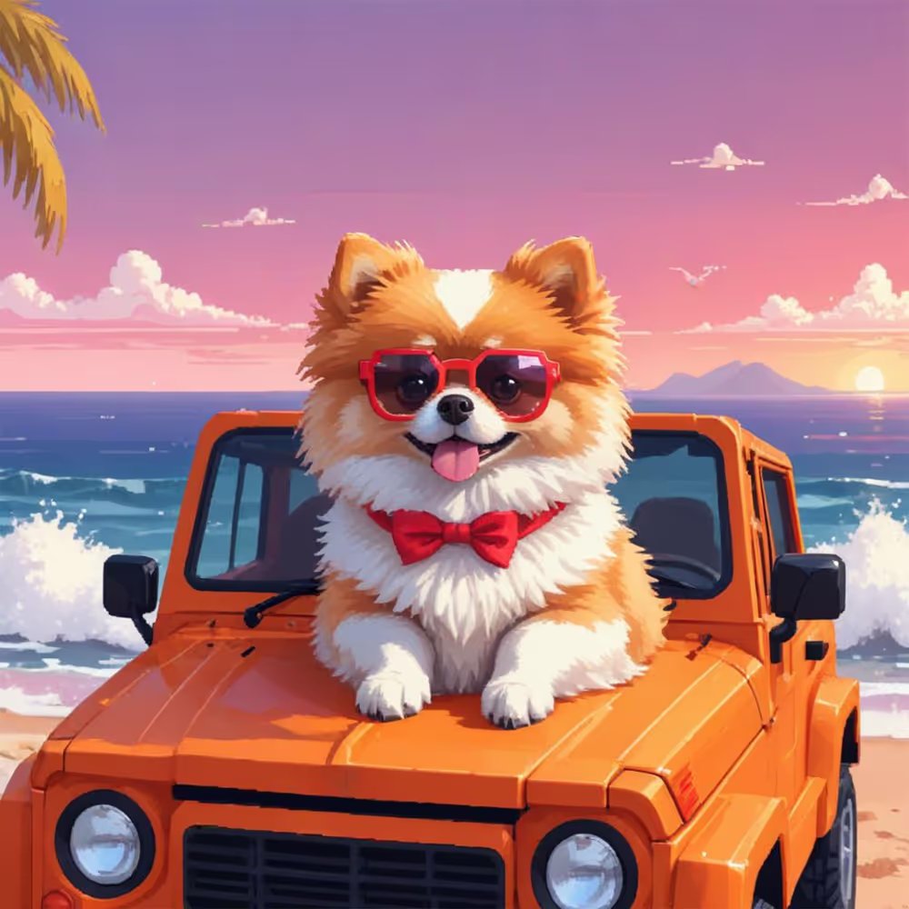 Bark Canvas (@barkcanvasnft) on Twitter photo Hi fam !!!
Summer is loading and the <a href="/WulfandFloof/">Wulf & Floof</a> gang is hitting the 🏖️in style‼️
The #FloofontheHood series is one of my favorites, and there are 2 snapshots still available @ 0.0012 $ETH🤩
WF181 🔗opensea.io/item/matic/0x5…
WF197 🔗opensea.io/item/matic/0x5…
Which do u prefer ? Hi fam !!!
Summer is loading and the <a href="/WulfandFloof/">Wulf & Floof</a> gang is hitting the 🏖️in style‼️
The #FloofontheHood series is one of my favorites, and there are 2 snapshots still available @ 0.0012 $ETH🤩
WF181 🔗opensea.io/item/matic/0x5…
WF197 🔗opensea.io/item/matic/0x5…
Which do u prefer ?