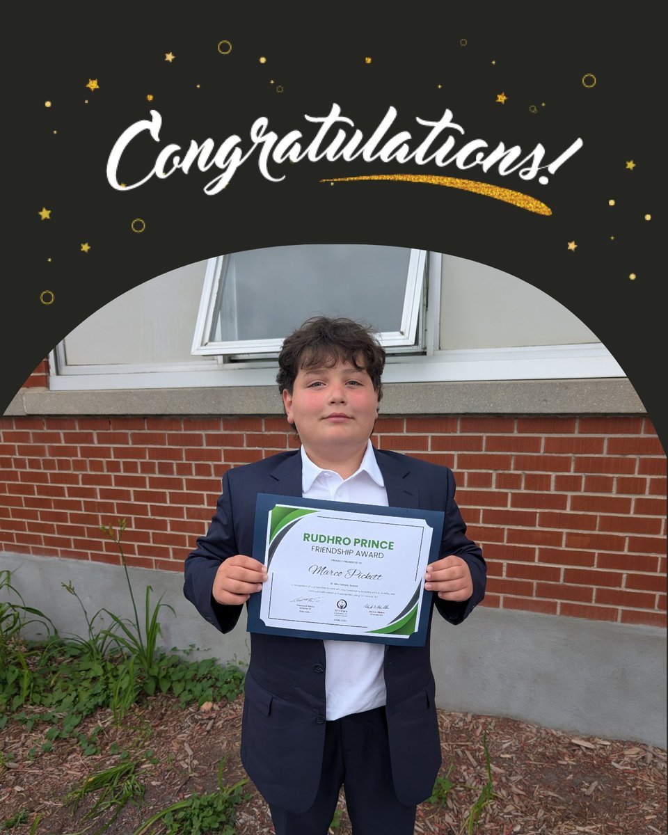 Congratulations to MP on being the recipient of the Rudhro Prince friendship award. M's kindness and welcoming spirit is the embodiment of this award. 🙌🏽