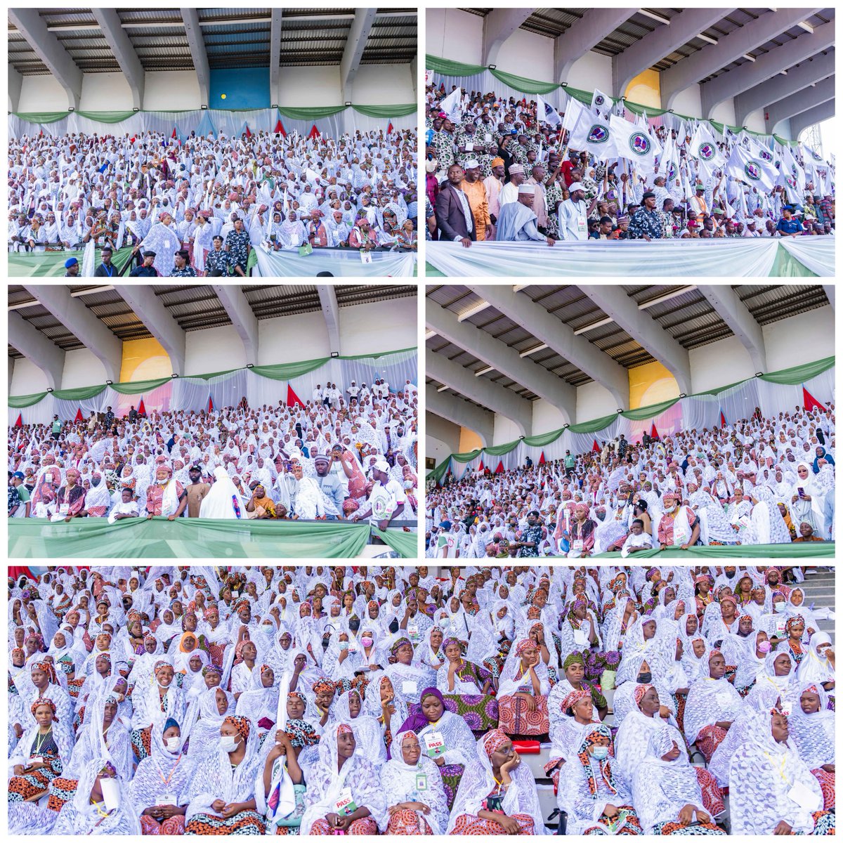 It was my distinct honour to serve as Chief Host as the good people of Kaduna State came out in large numbers to give a rousing welcome to His Excellency, President Bola Ahmed Tinubu, GCFR, during his official visit to our State.

Mr. President graciously commissioned several