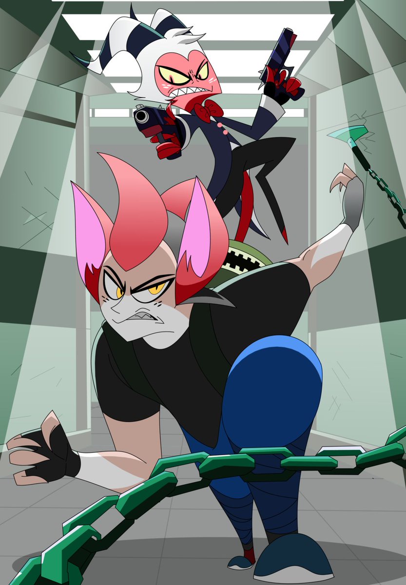 SilasP343's tweet image. Silas and Moxxie