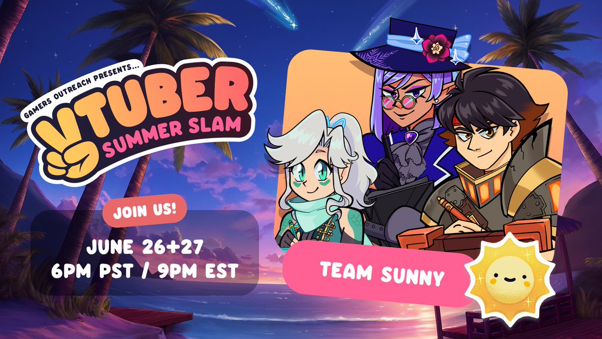 ══《✧ UPCOMING EVENT ✧ 》══ 
Next week we'll be holding back to back Pokedraw streams raising money for <a href="/GamersOutreach/">Gamers Outreach</a> 

#VTuberSS2025 
Donation Goals and Incentives ⬇️