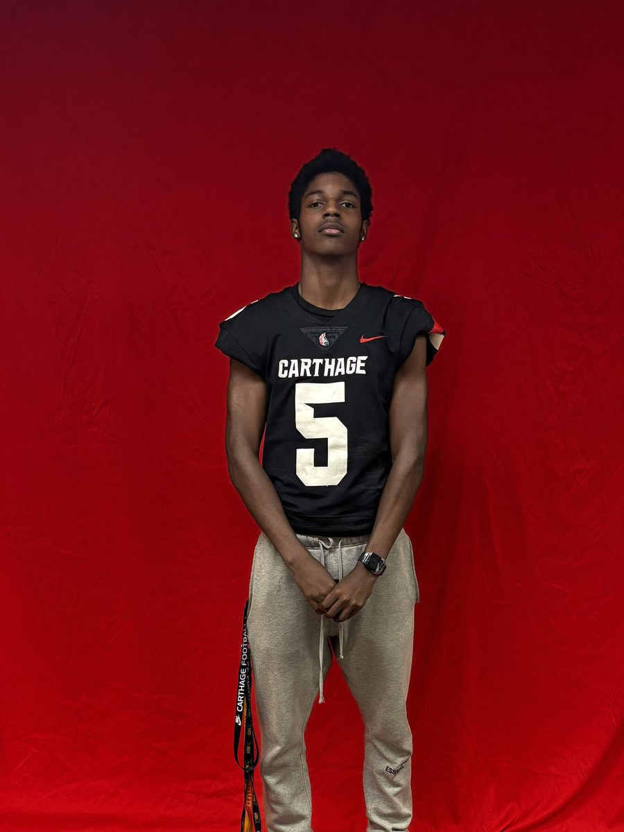 Had a great junior day visit at <a href="/carthagesports/">Carthage Athletics</a> . Really nice campus  , loved the views , great coaches , and loved the energy and the overall environment!!

<a href="/BremenBraves_FB/">Bremen Braves Football</a> <a href="/EDGYTIM/">Timothy “EDGYTIM” OHalloran</a> <a href="/247recruiting/">247Sports Recruiting</a> <a href="/On3sports/">On3</a>