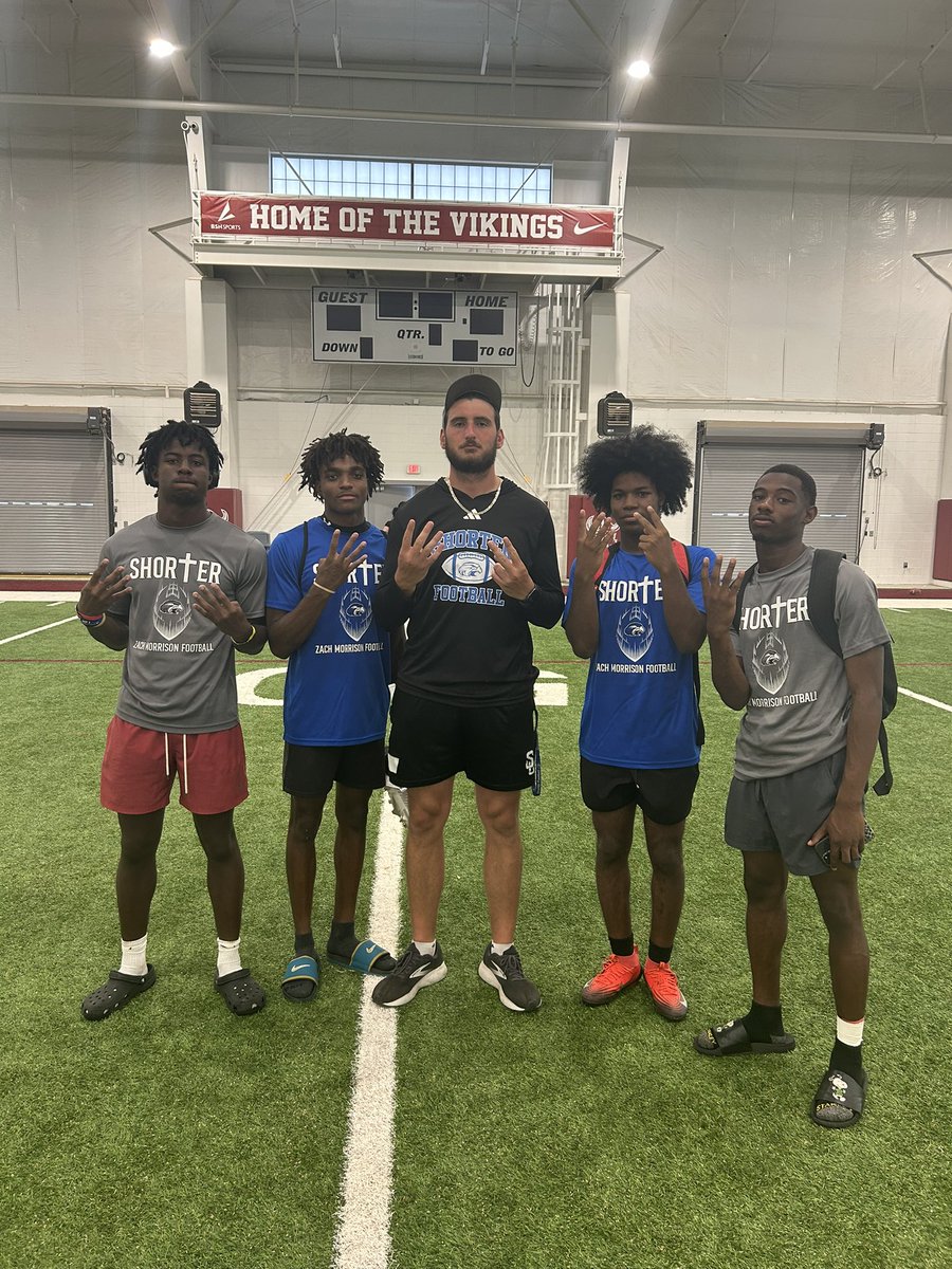Jaiden Barnett (@jaiden_barnett_) on Twitter photo won every rep at shorter university camp today. thank you for the conversations and helping better my craft nothing but workπ―
<a href="/Shorter_FB/">Shorter Hawks Football</a> <a href="/coachmorrison58/">Zach Morrison</a> <a href="/CoachDietlSU/">Johnny Dietl</a> <a href="/bhernyscoutguy/">Brian Herny</a> <a href="/RecruitingBh/">BH Recruiting Assistance</a> <a href="/indianbaldwinfb/">Baldwin Football(FL)</a> <a href="/CoachCScrews/">Chris Screws</a> <a href="/CoachVelvet/">CoachVelvet</a> won every rep at shorter university camp today. thank you for the conversations and helping better my craft nothing but workπ―
<a href="/Shorter_FB/">Shorter Hawks Football</a> <a href="/coachmorrison58/">Zach Morrison</a> <a href="/CoachDietlSU/">Johnny Dietl</a> <a href="/bhernyscoutguy/">Brian Herny</a> <a href="/RecruitingBh/">BH Recruiting Assistance</a> <a href="/indianbaldwinfb/">Baldwin Football(FL)</a> <a href="/CoachCScrews/">Chris Screws</a> <a href="/CoachVelvet/">CoachVelvet</a>