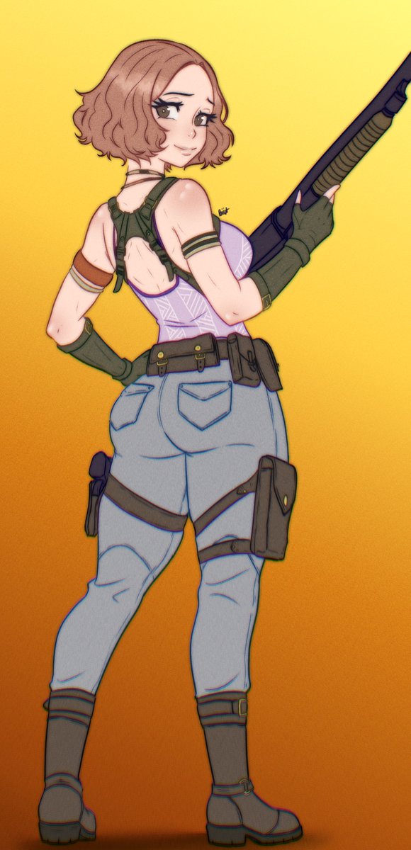 BiiSutaa's tweet image. Haru Okumura meets Sheva Alomar 
Haru’s got that perfect mix of elegance and strength
and this outfit brings it out beautifully 🔫🌺

Thank you so much for the commission! 💌
#Persona5 #ResidentEvil5 #HaruOkumura #FanArt #Commission #CrossoverArt