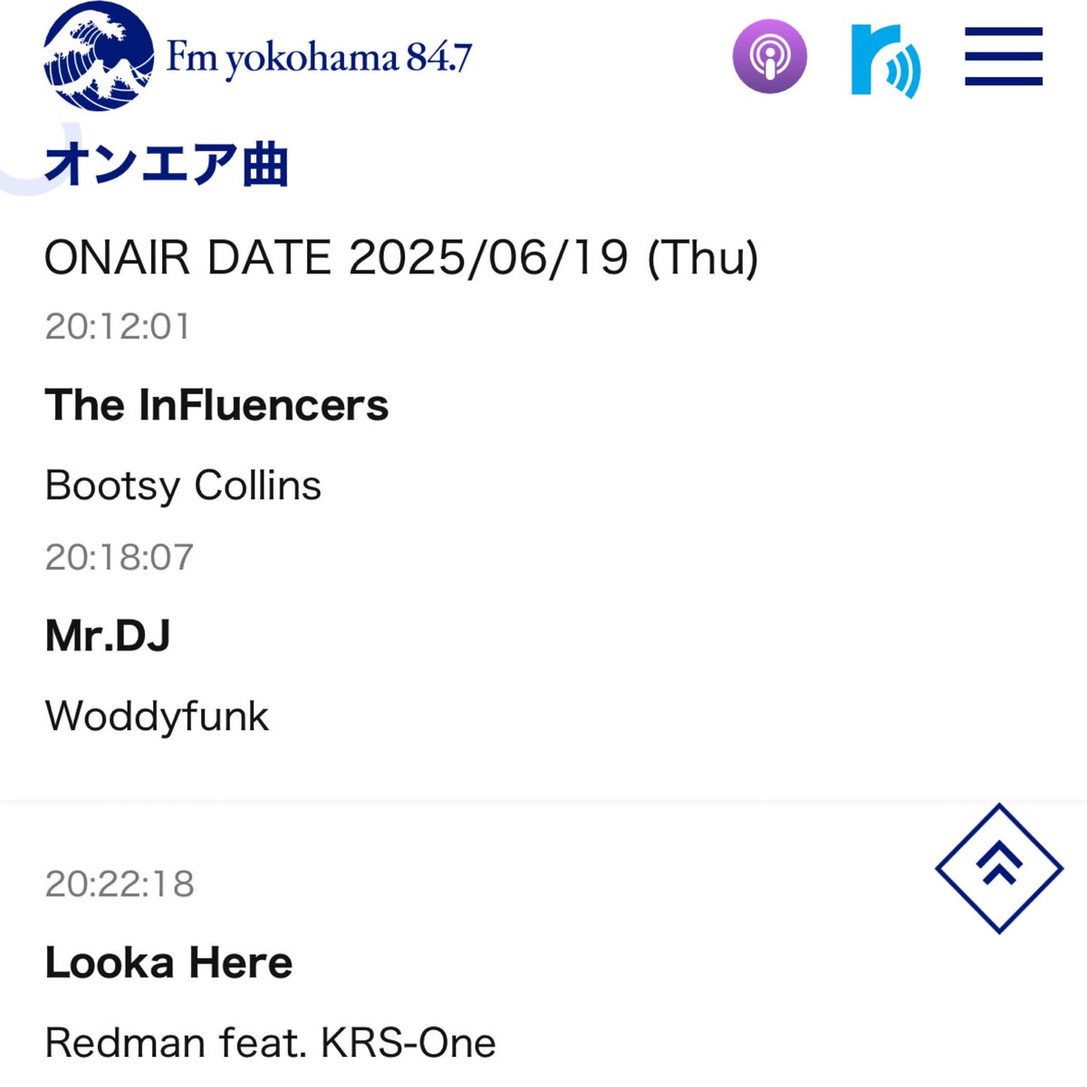 FM Yokohama
超人気番組"PRIME TIME"
DJ帝さん‼️
「Mr DJ (feat. 上條 頌, 前田 サラ &amp; T-Groove)」
オンエアありがとうございました✨

#primetime847