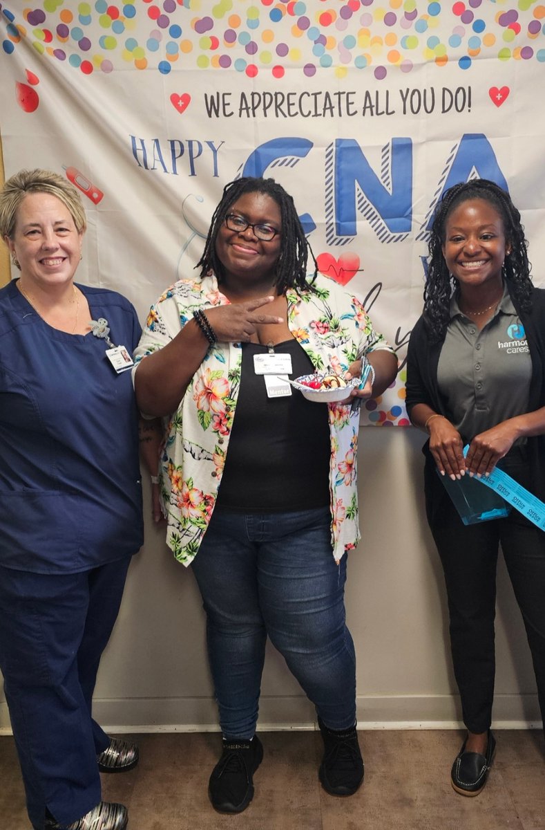 Autumn Care of Suffolk would like to thank Harmony Cares Hospice for hosting an Ice Cream Social and raffle in celebration of CNA Week! We appreciate everything that you do for the residents!

#SHG #CNAWeek
