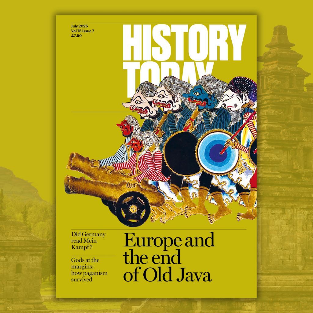 HistoryToday's tweet photo. The July issue of History Today is in newsagents from today!
Featuring: the #JavaWar, Mein Kampf, Europe’s #pagans, #earlymodern news, Italian emigrants in the #FirstWorldWar, and more.
Find out more at https://t.co/Cg5fxXgIF2 https://t.co/fh5ZppHFUm