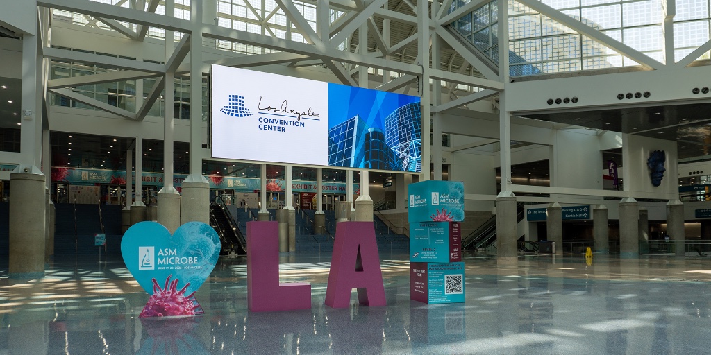 Welcome to LA, #ASMicrobe! We’re excited to host the American Society for Microbiology (@asmicrobiology) through the 23rd for a week full of groundbreaking research and discovery. Let’s make it a great one! 🧫🧬