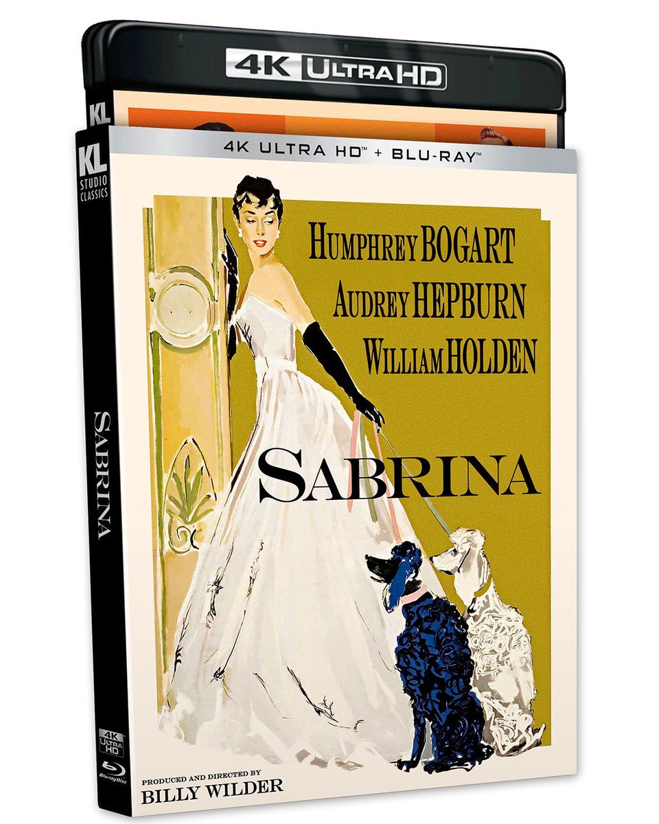 Hollywood legends Humphrey Bogart, William Holden and Audrey Hepburn star in this 6x Oscar-nominated classic Cinderella story directed by the brilliant Billy Wilder.

SABRINA (1954) is now available to own in 4K UHD 📀: knlor.com/43RdTrC