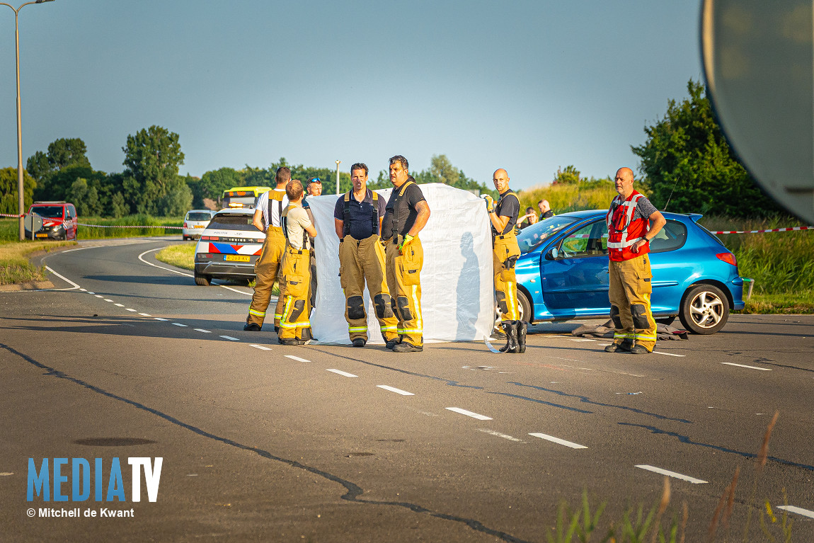 Dodelijke aanrijding met motorrijder in Nieuw-Beijerland