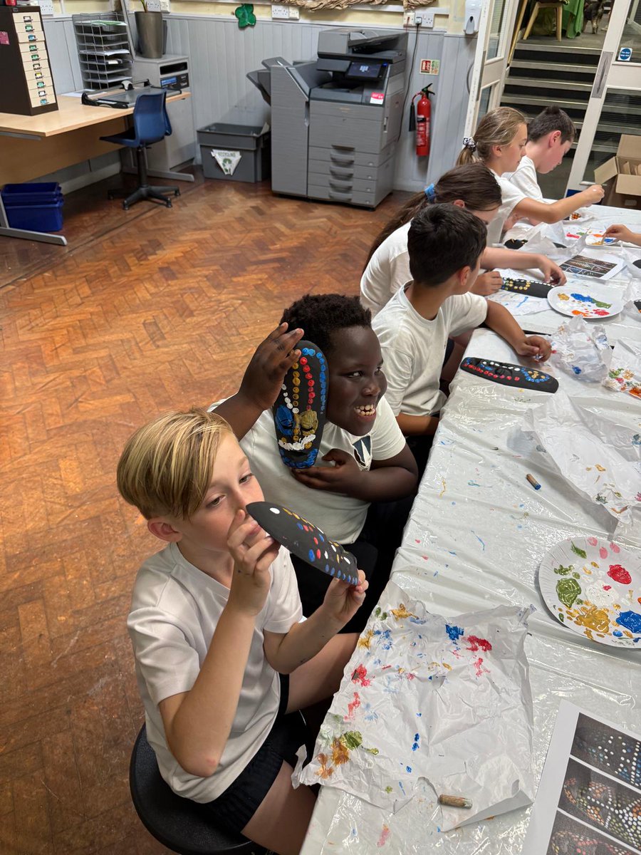 JacintaSCOS's tweet photo. African mask making #StCathsArt #StCathsDT https://t.co/RhpeeXciQ3
