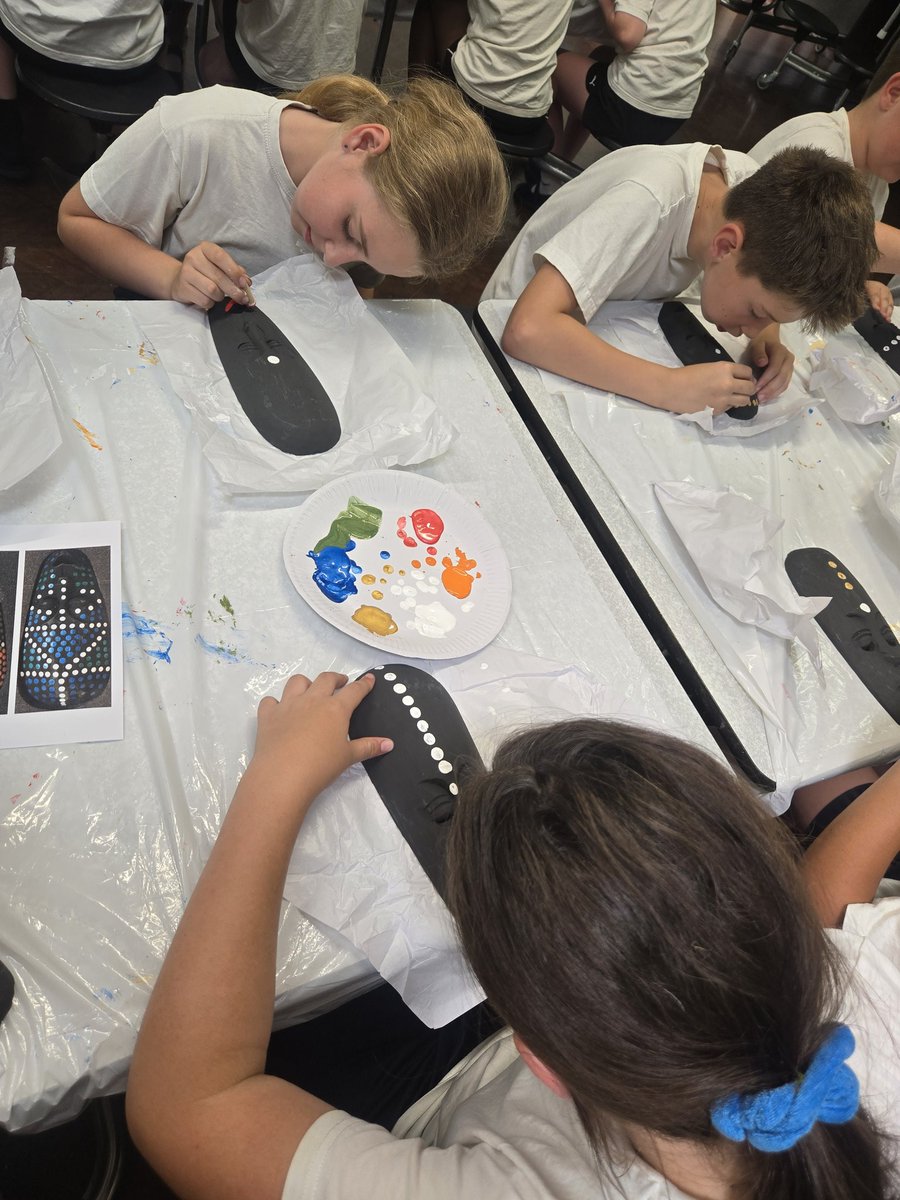 JacintaSCOS's tweet photo. African mask making #StCathsArt #StCathsDT https://t.co/EH1ZgpQHCP