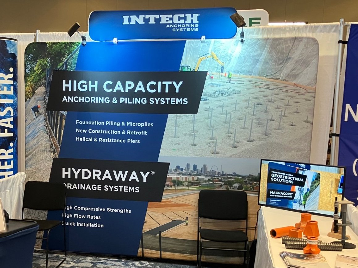 intechanchoring's tweet photo. 🎉 We're so excited to be at DFI SuperPile! 
Intech is in Booth 308, and we’re looking forward to connecting with industry professionals from across the country. #SuperPile150 https://t.co/csFMxQ2v6j