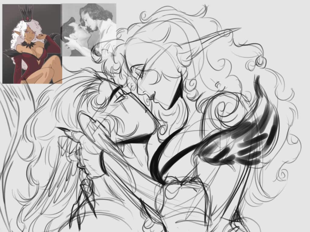 ScoutsWorld400's tweet photo. [first image is old fanart] IM REMAKING IT FNDNSNSNSS cuz yes. Royalty Thomas and Evil queen Daisy, she goes to: @TheRealDeLacey 🦆✨🦆✨🦆🥀🙌
#oc #wip #fanart #royalty #thomas #thomasau #evilqueendaisy https://t.co/0R1E9blZj2