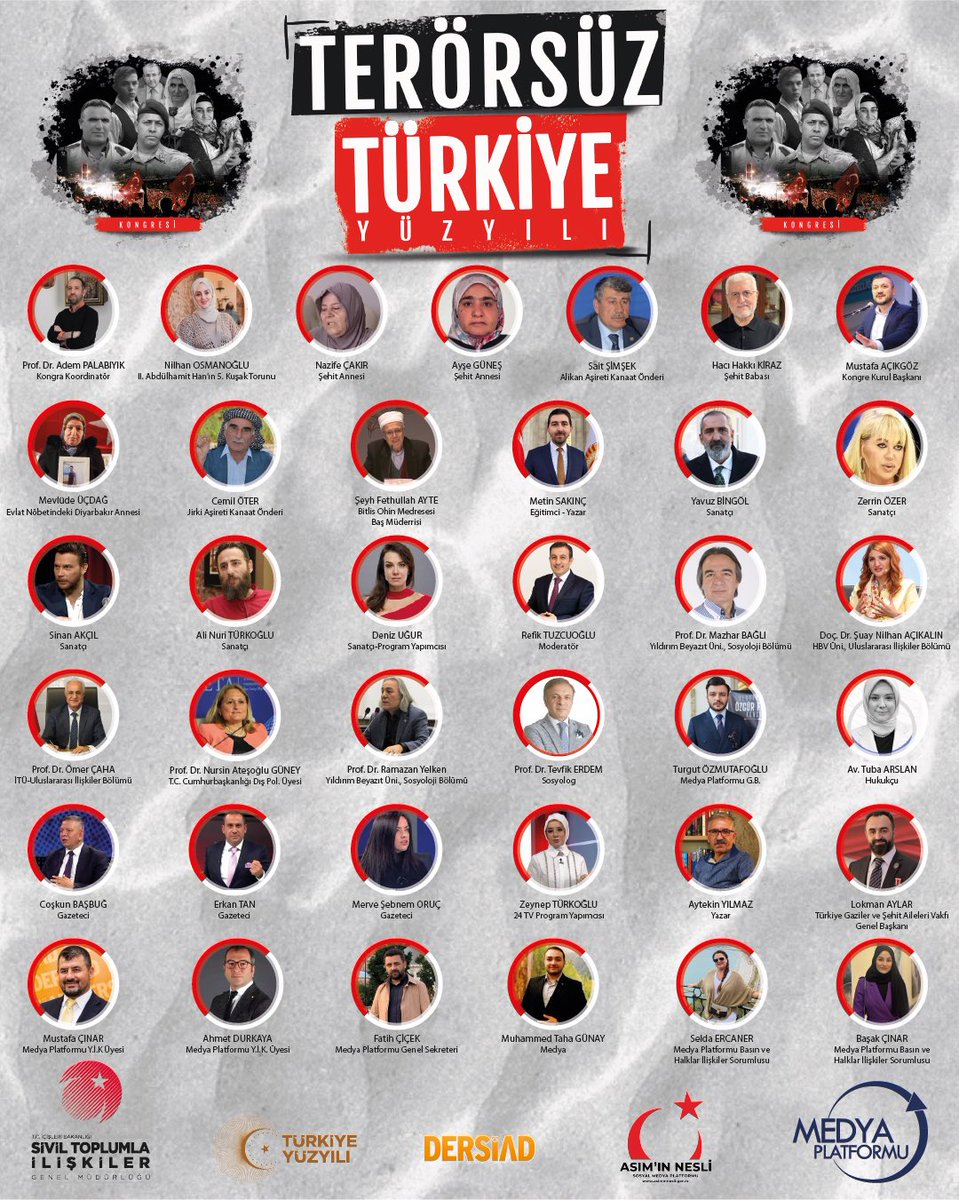 Terörsüz Türkiye Yüzyılı Kongre'miz Başlıyor 🇹🇷

Kongre'mize tüm Milletimiz davetlidir.

Sen de bu kutsal fotoğrafta yerini al !

#TerörsüzTürkiye