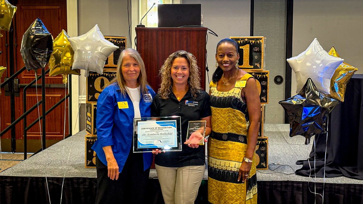 Helping lead the way in serving all of our students in Flagler Schools is what we are all about. And this week, Dr. Kim Halliday has been honored by the State of Florida for doing just that. Congratulations, Dr. Halliday!