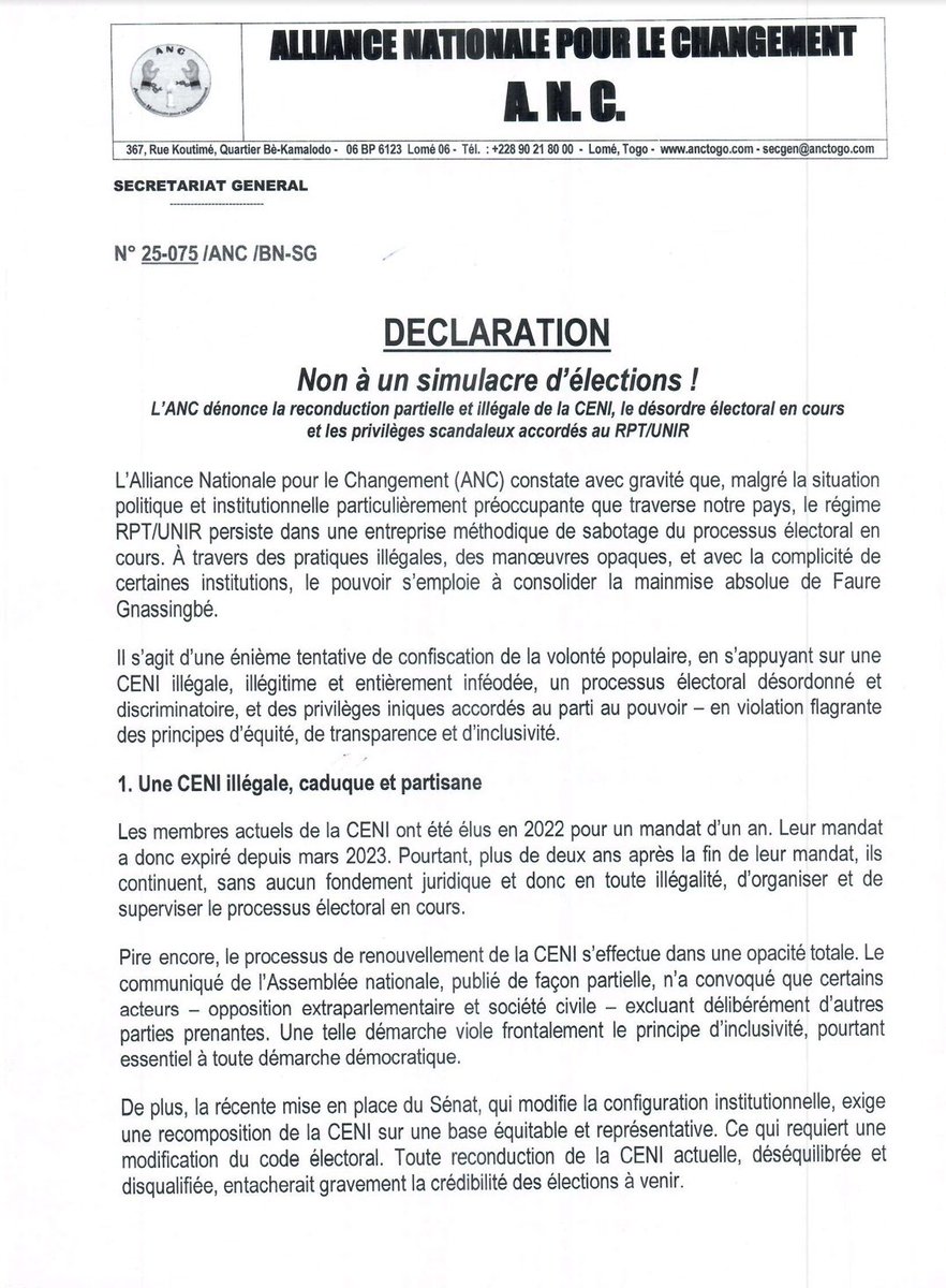 ANC-TOGO tweet media