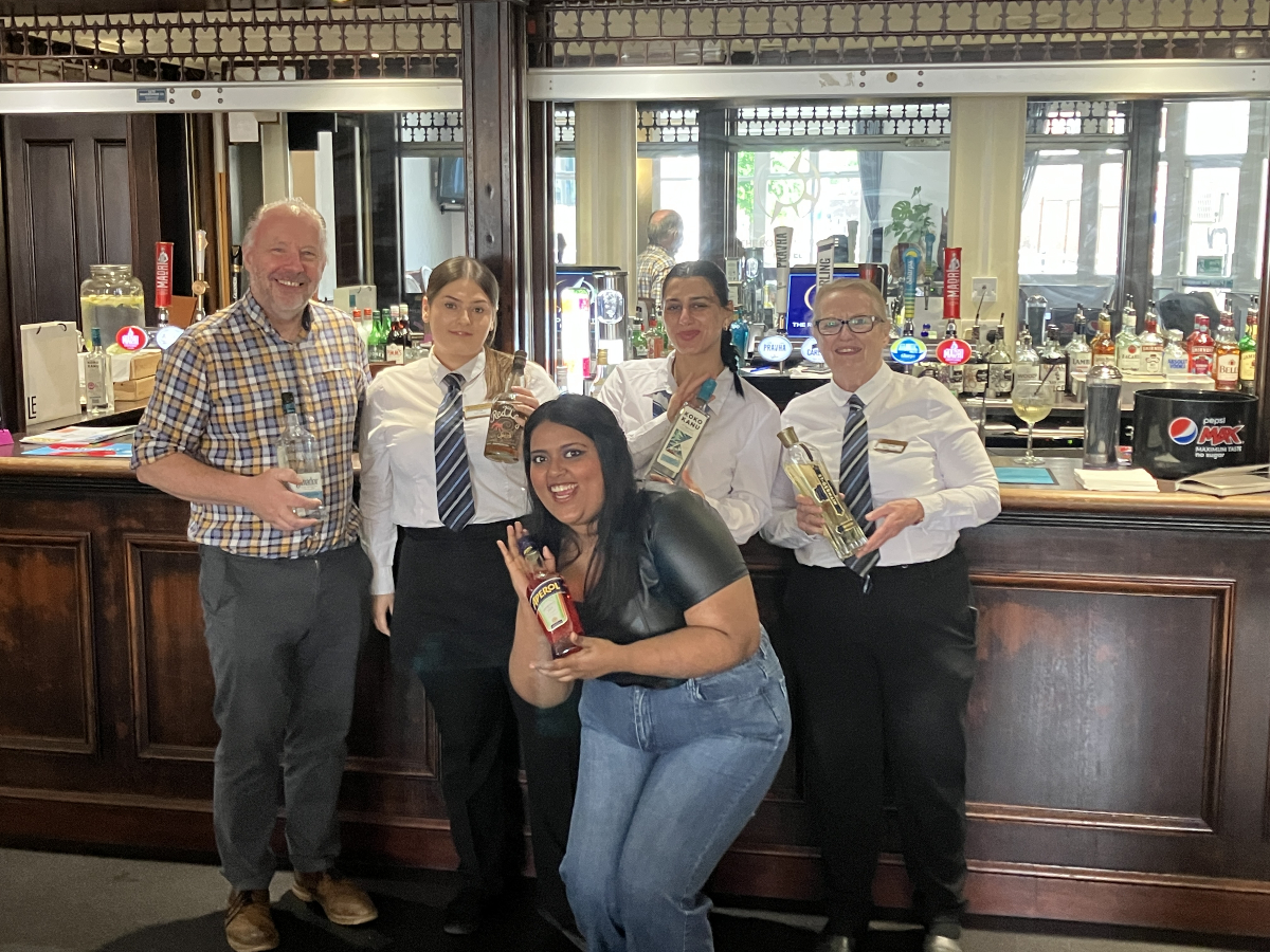 Our team has just had some training from Britivc on the perfect serve and now has some new ideas for cocktails!

What is your favourite drink? and if you had a cocktail named after you, what would you put in it?