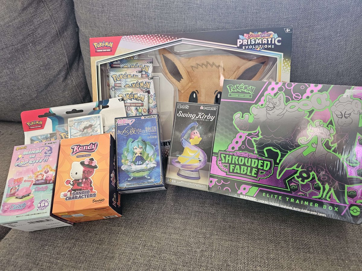 🔴LIVE now with some HANDCAM where we OPEN UP POKEMON CARDS and other fun goodies! After that, we're FINALLY playing Mario Kart World on stream! Woo!
twitch.tv/dewshanVT

#VTuber #VTuberEN #TwitchStreamers