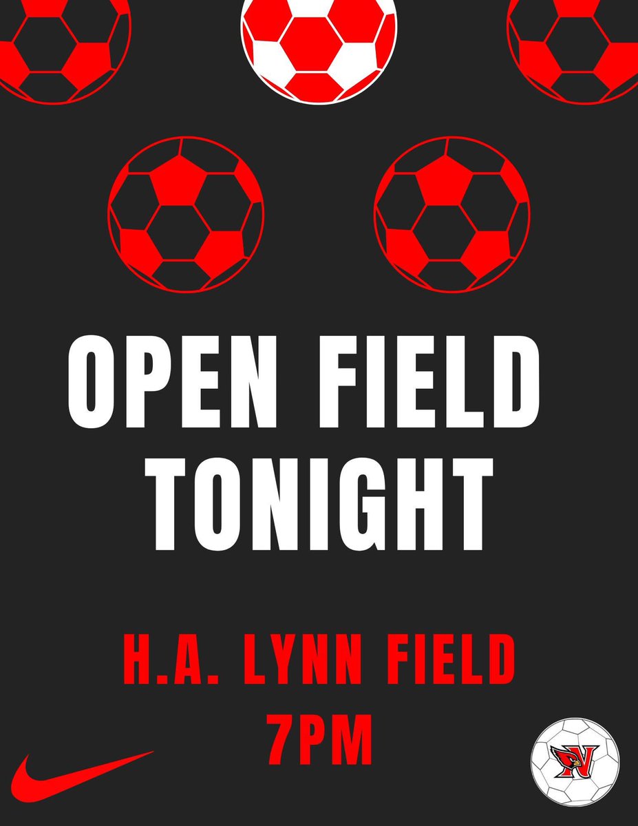 Open Field Tonight at H.A. Lynn Field at 7pm! #RollCards