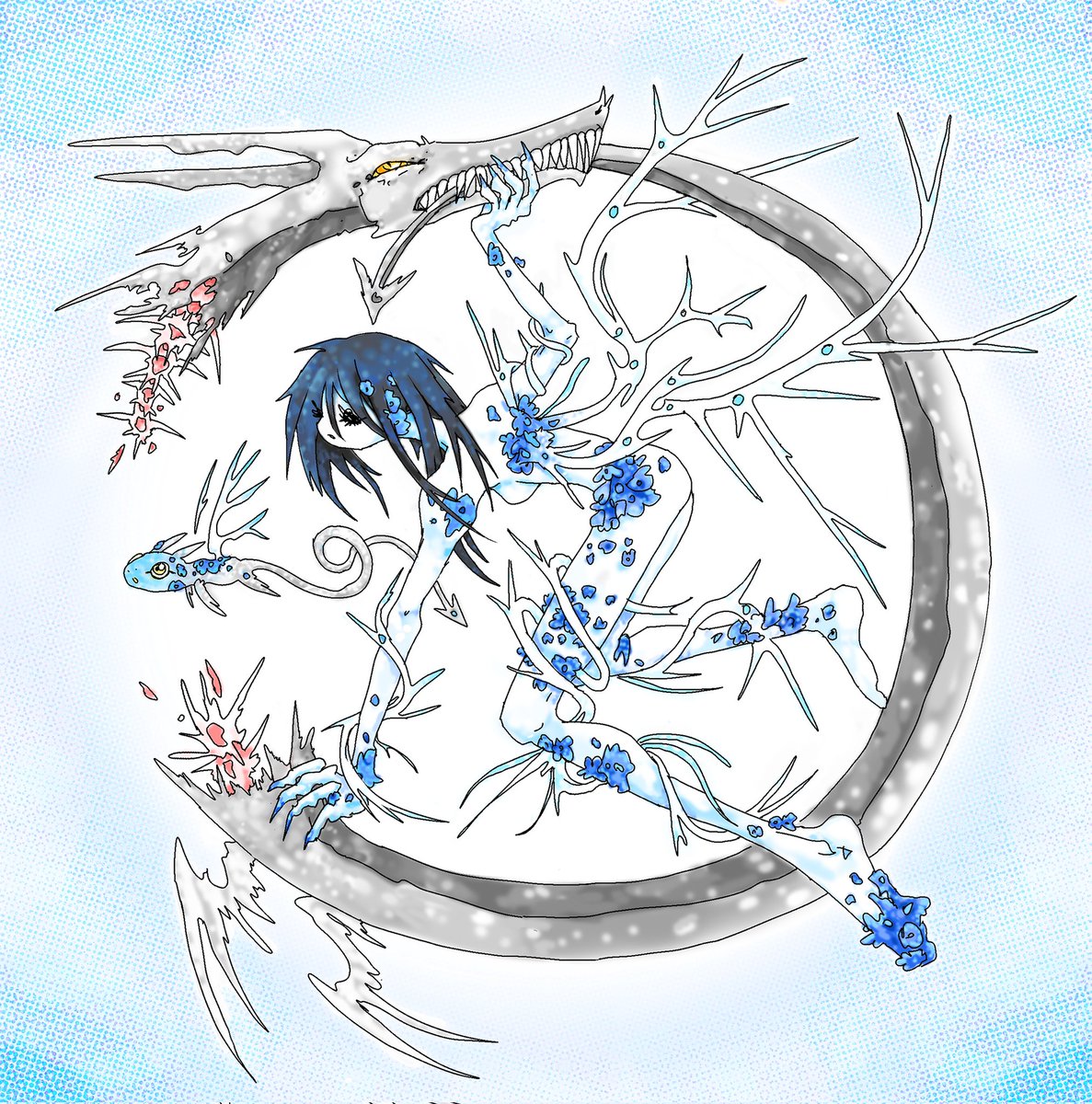 malointhetrap's tweet image. -rie OUT EVERYWHERE !!!!

cover art by @serotinesart !!