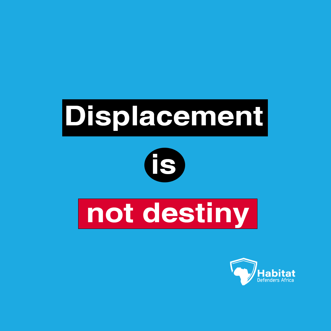 HabitatDefend's tweet image. Climate change is uprooting lives in African cities made worse by conflict.
🌍 Lagos. Nairobi. Kampala. Goma. Bukavu.
Informal settlements are drowning, yet justice is still missing.
Every loss matters. We demand remedy.
#ClimateDisplacement #LossAndDamage #HDAInAction