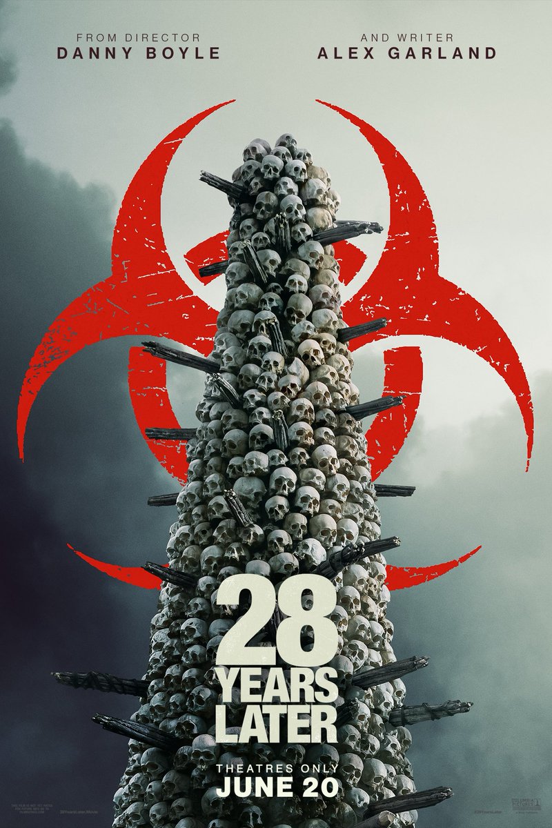 Danny Boyle’s 28 YEARS LATER is tense and bleakly transfixing, a sequel not only well worth the wait but the series’ best, most emotionally resounding installment yet. Kudos for so brilliantly including the chilling recitation of Rudyard Kipling’s “Boots” as used in the trailers.
