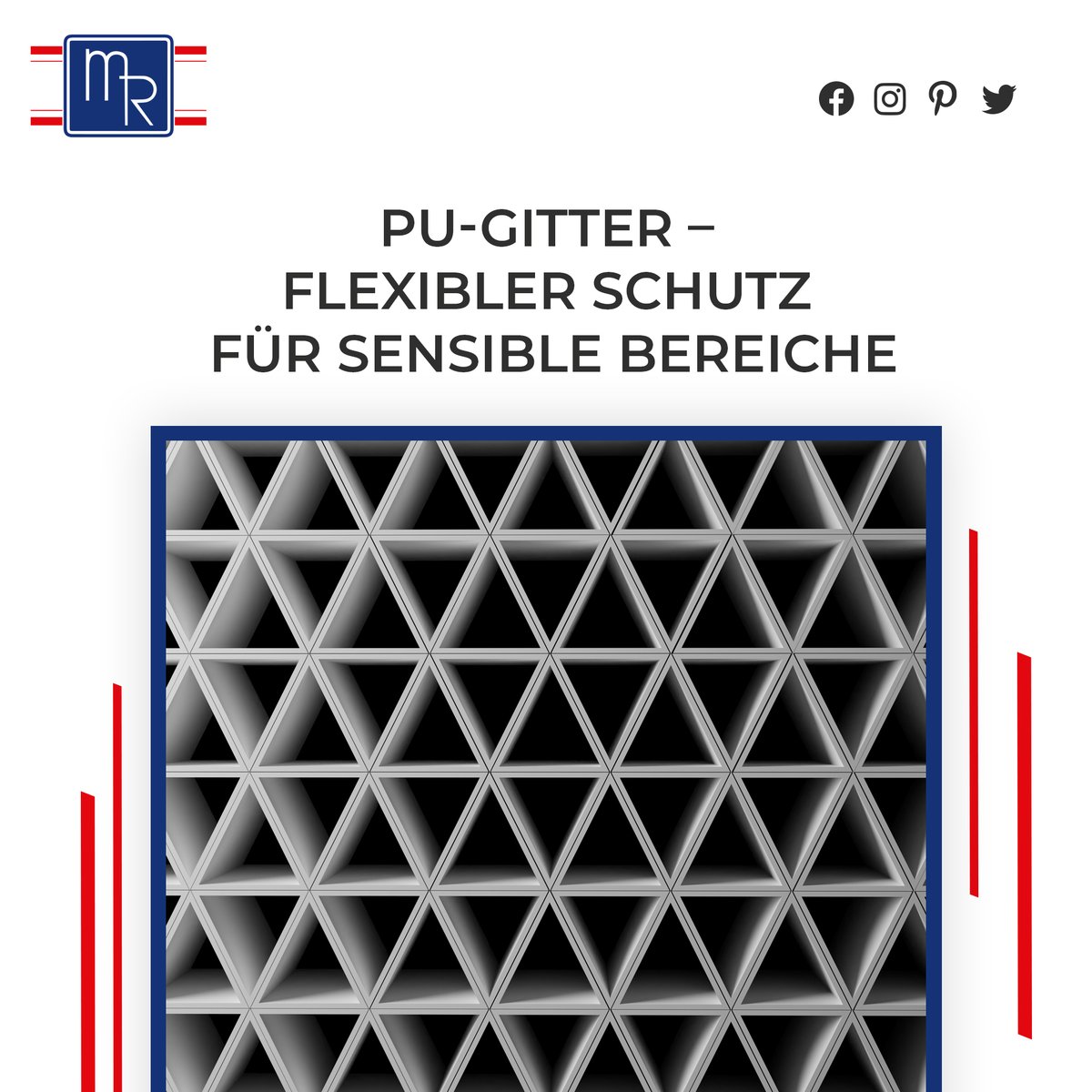 PU-Gitter – Flexibler Schutz für sensible Bereiche
instagram.com/m.r_montageser…