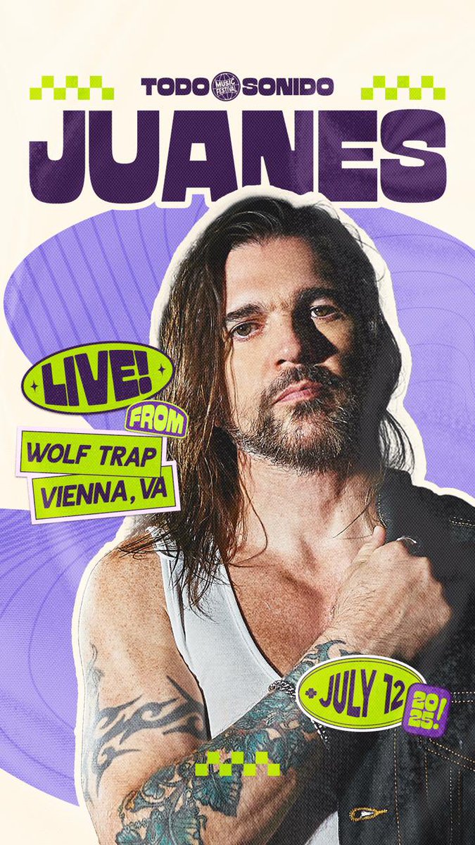 JUANES's tweet image. Emocionado de ser parte de @Wolf_Trap 🔥🔥 nos vemos este 12 de julio!!
🎟️🎟️ tickets disponibles: wolftrap.org/about/performa…