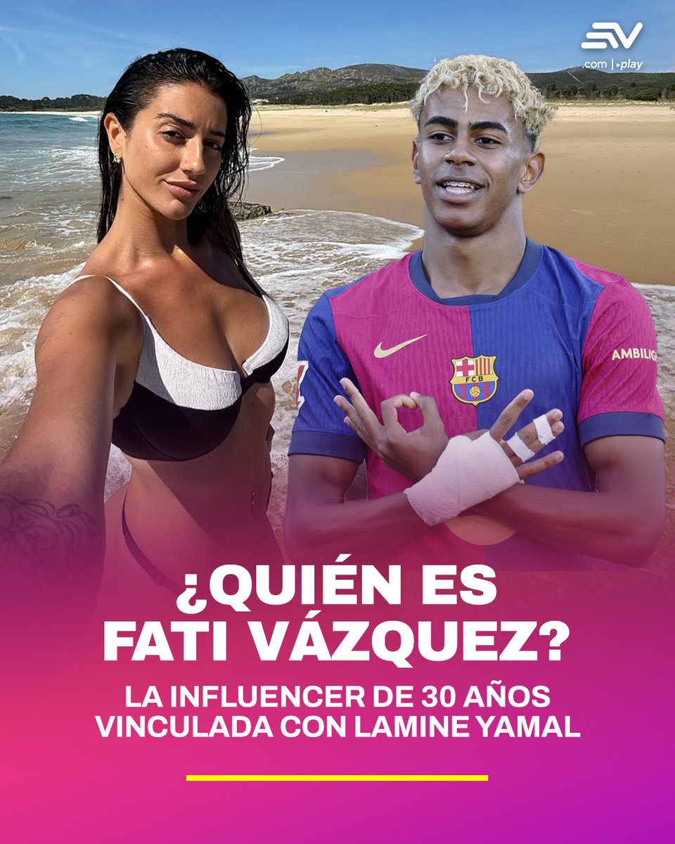 Lamine Yamal desata polémica por vacacionar con Fati Vázquez, influencer 12 años mayor. Te contamos: 💻 bit.ly/4eawORJ