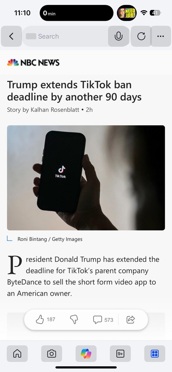 At this point Trump should be referred to as “The 90 Day Extension President”. But that determination will take 90 days to be extended by 90 days.