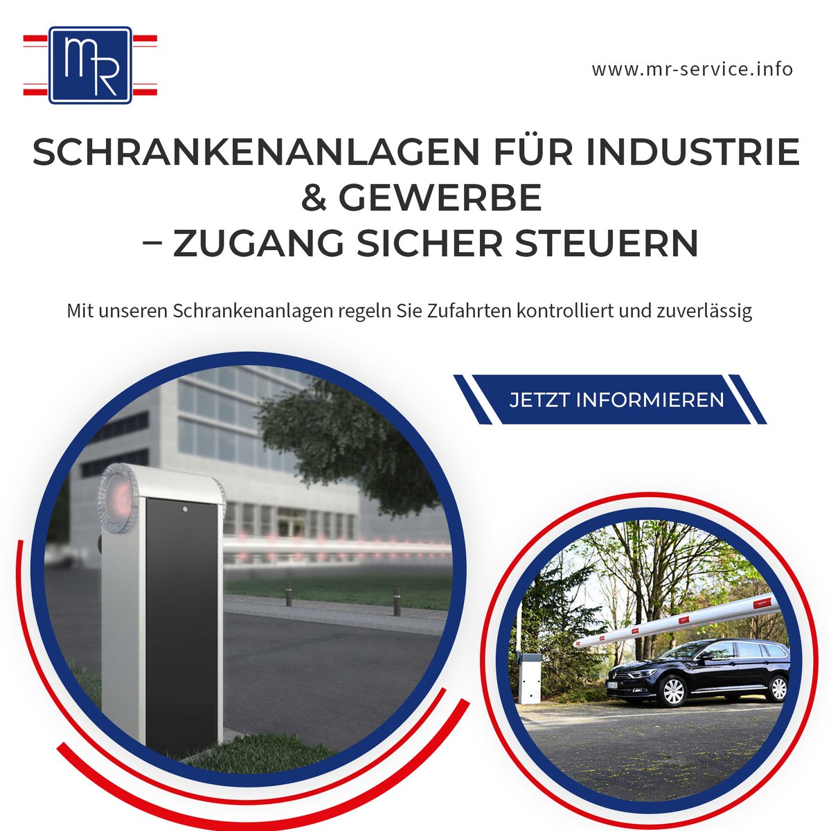 Schrankenanlagen für Industrie &amp; Gewerbe – Zugang sicher steuern