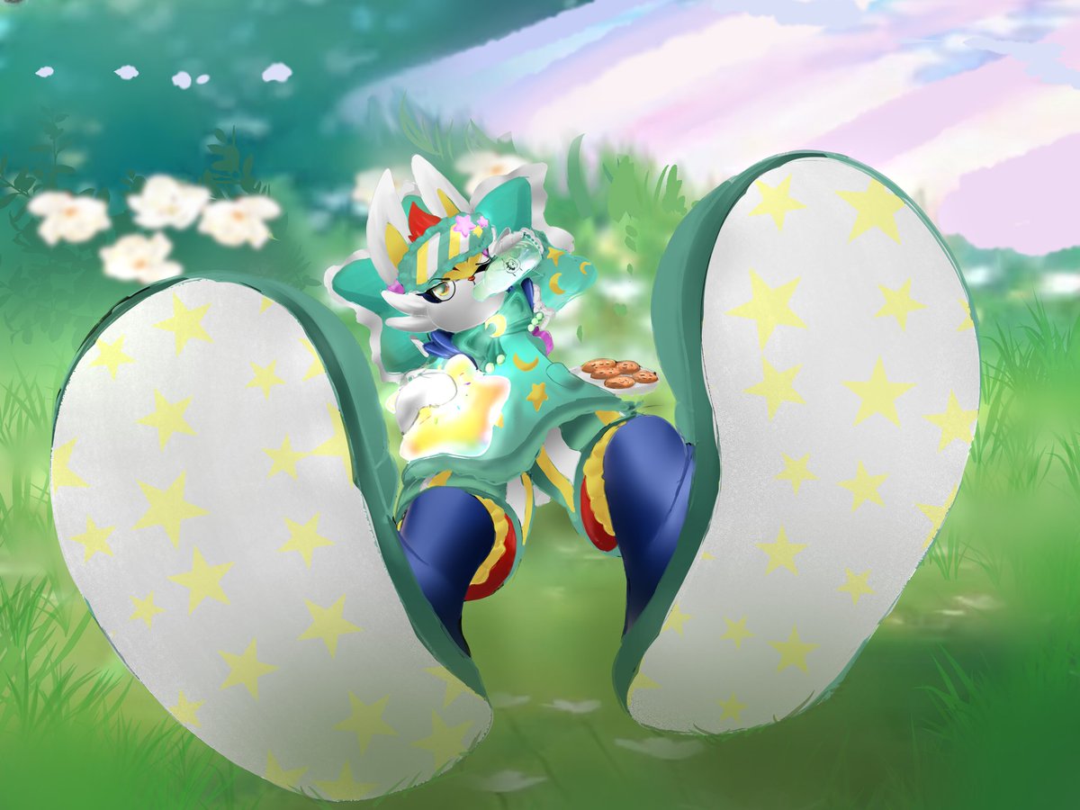 Bed time style Cinderace #PokemonUnite
Changing dreams with the click of a star~