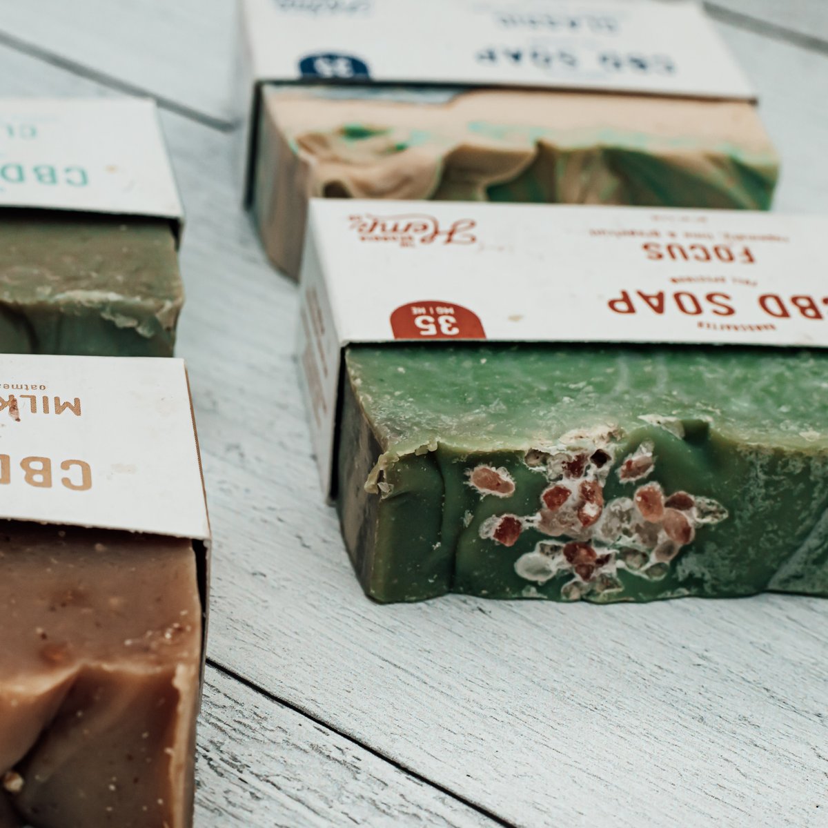 SympleafCBD's tweet photo. Enhance your skincare routine with @GeorgiaHempCo's handcrafted 35mg CBD Hemp Soap, which is all-natural, moisturizing, and nourishing, perfect for those seeking a self-care ritual that feels luxurious and relaxing. 🌿🧼 Available online or at any of their Atlanta-area stores. https://t.co/p7Dx7WgMom