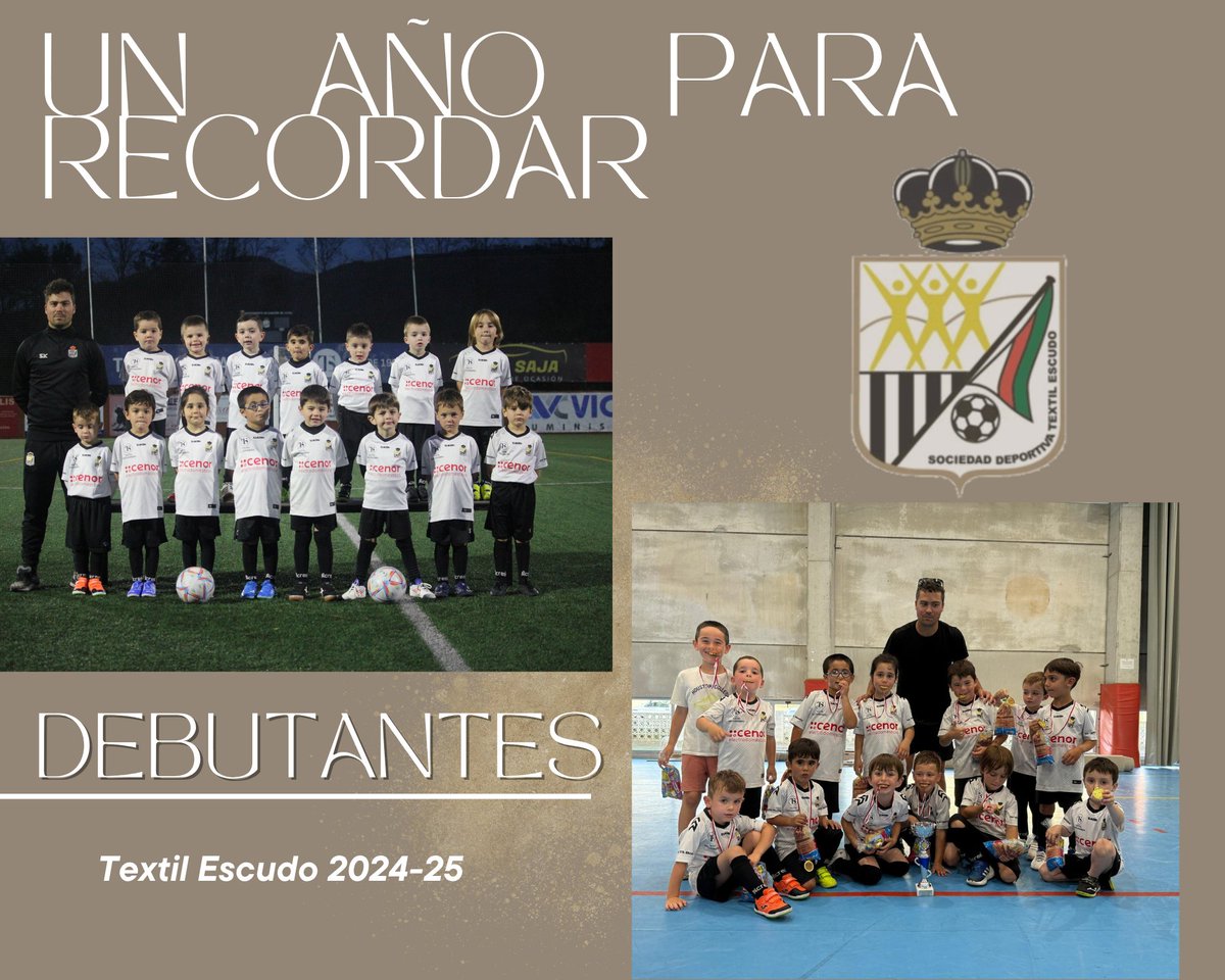 🆕 Estrenamos sección para hacer balance de la temporada 2024-25 ⚽

"Un año para recordar: Debutantes"

➕ℹ️ Mas información en nuestra web ⏬⏬⏬

textilescudo.es/Actualidad/Not…

#canteratextilescudo🤍🖤