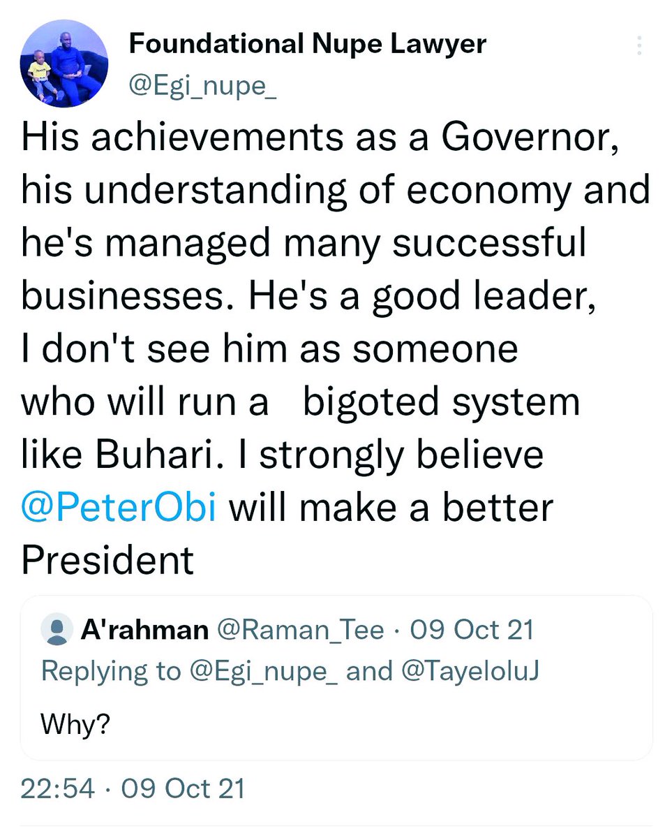 UnkleAyo's tweet photo. 1. They acknowledge Obi's competence.

2. They confirm that Obi doesn't pay shishi.

3. They look to cower under thieves that can pay them.

4. They can't just "leave" Obi, so they have to blame someone, so "Obedients are too toxic".

5. They leave &amp; become rabid dogs. https://t.co/Cz6hxRQUV3