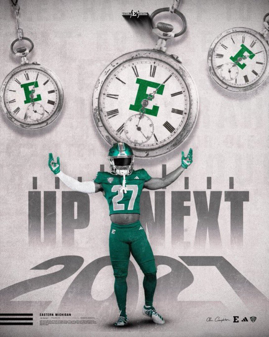 ChiltonShaMar90's tweet image. Thanks for the love 💚🤍@EMUFB Extremely excited to be on campus this weekend!
@CoachTee34 @CoachBenNeedham @CoachTMunson @CoachBHumbert @TylerThedorff @DJRSwework @TWilliamson_5 @WestlandFB