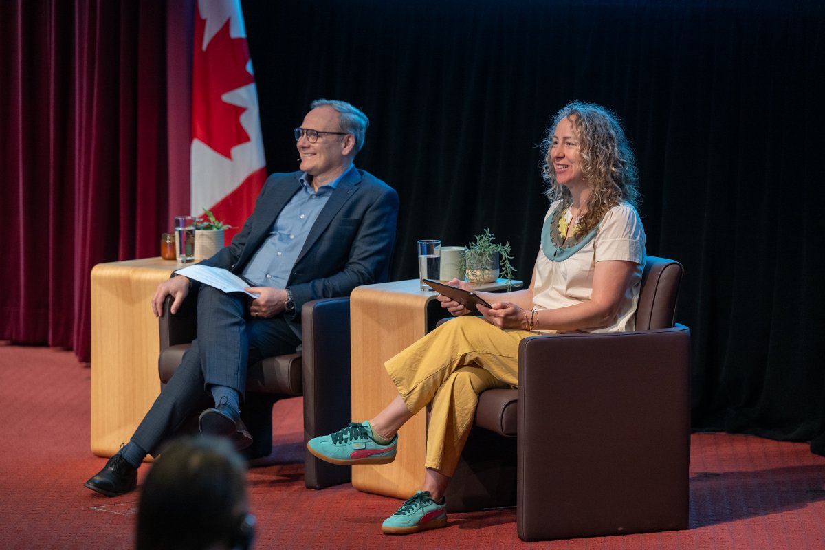 GAC_Corporate's tweet image. A huge thank- you to all employees who joined our Ask Me Anything on International Assistance with Deputy MacLennan! Your thoughtful questions and engagement reflect the strength of Canada’s public service. Happy National Public Service Week!