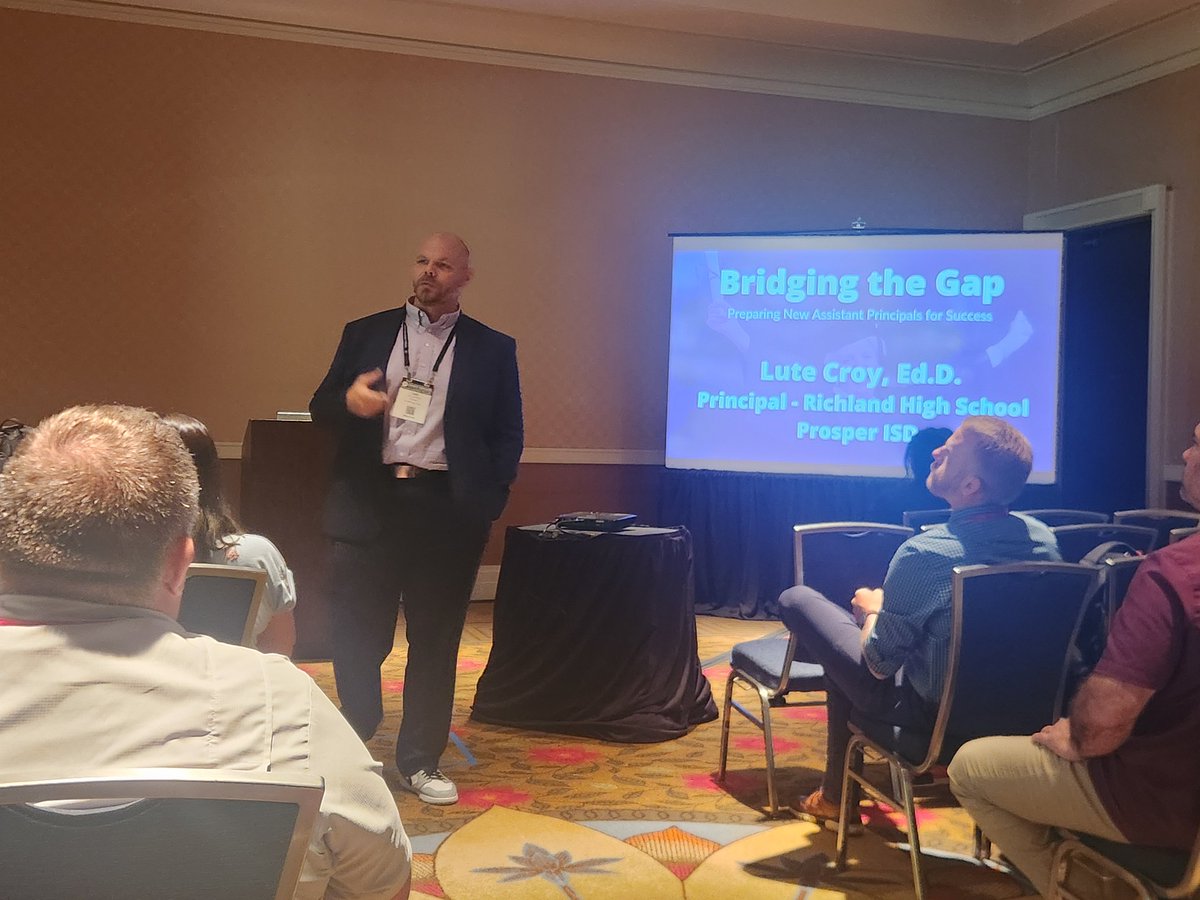 GrantBergmanPHS (@bergmanphs) on Twitter photo To no one's surprise, <a href="/lutecroy/">Dr. Lute Croy</a> facilitated a superb session today as a presenter at TASSP. Teaching other school leaders just comes naturally for him. He represented himself, <a href="/RHSProsper/">Richland High School</a>, and PISD very well. Proud of you, Dr. Croy! #wearerichland To no one's surprise, <a href="/lutecroy/">Dr. Lute Croy</a> facilitated a superb session today as a presenter at TASSP. Teaching other school leaders just comes naturally for him. He represented himself, <a href="/RHSProsper/">Richland High School</a>, and PISD very well. Proud of you, Dr. Croy! #wearerichland