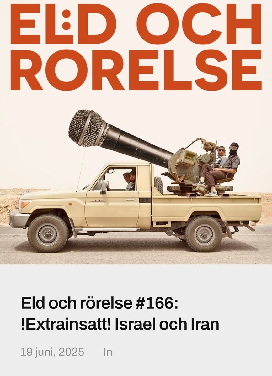 Vi gör ett extrainsatt avsnitt för att försöka reda i vad som hänt och vad som händer mellan Israel och Iran.