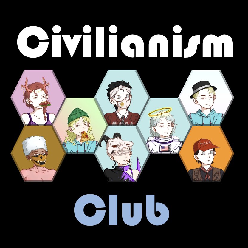 Nickk |₿| (@timon_nick) on Twitter photo I miss the good old NFT days where community thrives and is in control.
I've discovered a real NFT project with the vision to make NFTs great again...
<a href="/CivilianismClub/">CivilianismClub</a> more than just an NFT project but a DAO and a movement to bring real utilities back to NFTs.
Lets Dive in🧵 I miss the good old NFT days where community thrives and is in control.
I've discovered a real NFT project with the vision to make NFTs great again...
<a href="/CivilianismClub/">CivilianismClub</a> more than just an NFT project but a DAO and a movement to bring real utilities back to NFTs.
Lets Dive in🧵