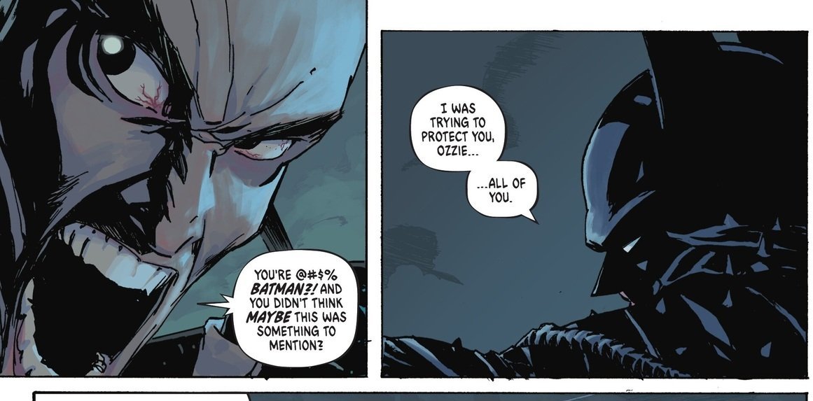 #AbsoluteBatman #6 (2025) #NickDragotta Art, #ScottSnyder Story #YoureFUCKENBatman