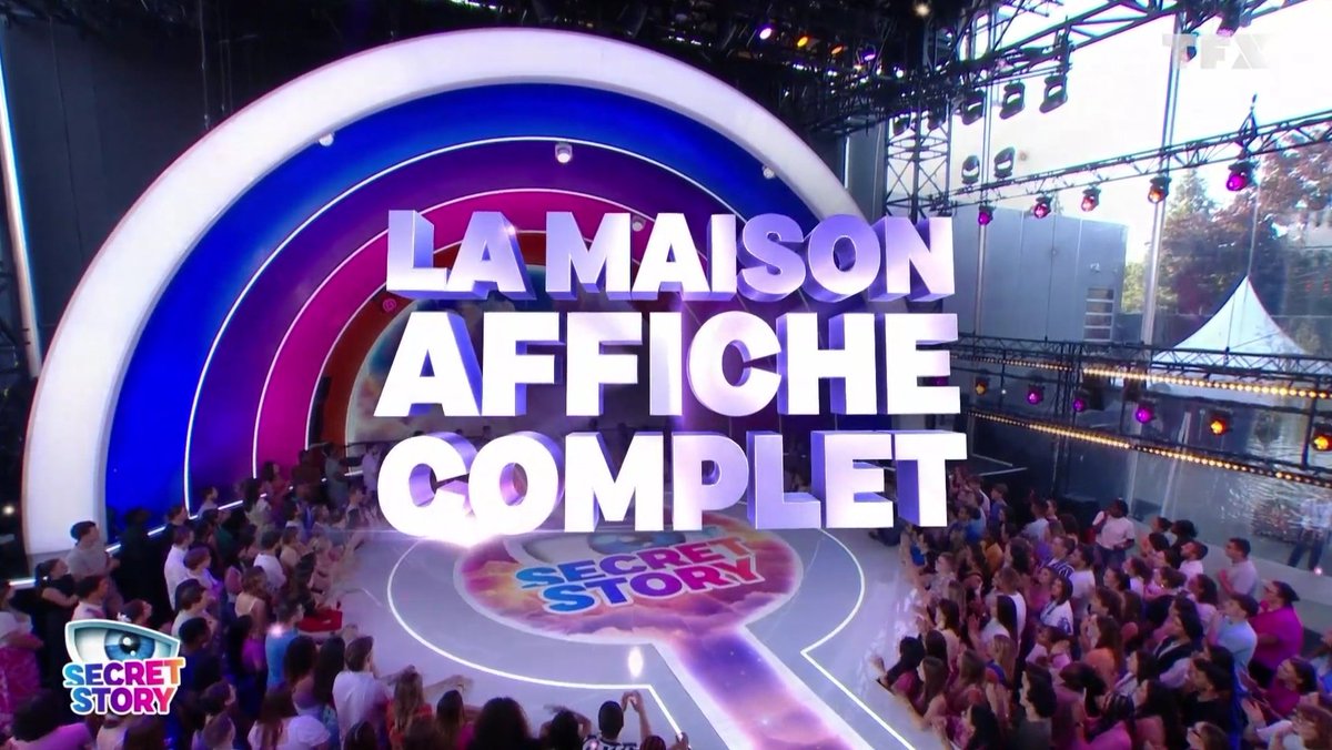 Soldatdesmedias's tweet photo. La maison affiche complet ! C'est maintenant sur @tfx ! #SecretStory https://t.co/eDJOjuOtEs