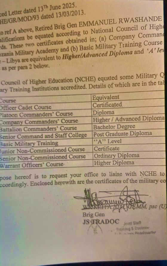 Kutamba Wilson (@kutamba_wilson) on Twitter photo If this was equivalency issue graduates would not under go military training 😂 😂 <a href="/FarishMagembe/">Farish Magembe</a> If this was equivalency issue graduates would not under go military training 😂 😂 <a href="/FarishMagembe/">Farish Magembe</a>