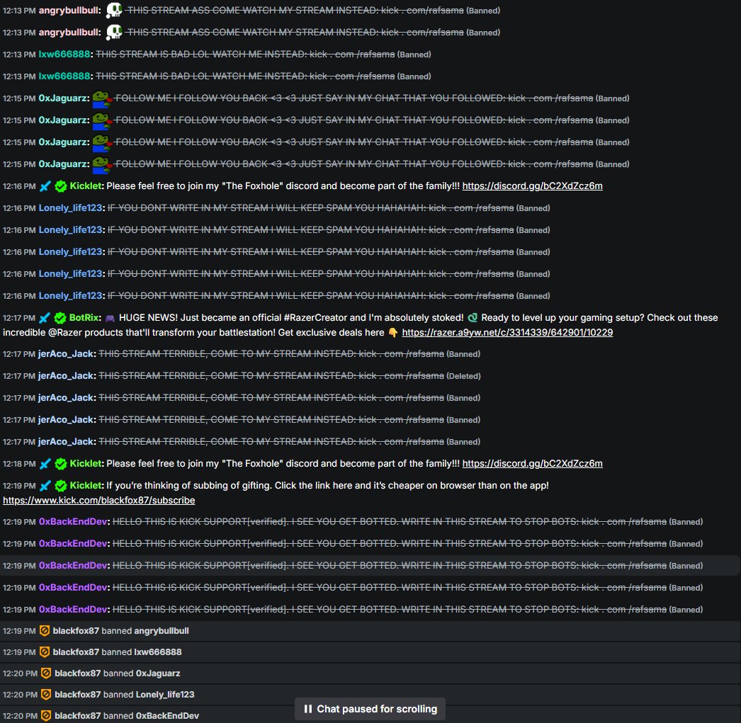 blackfox87fps's tweet image. @KickStreaming is the greatest place out there