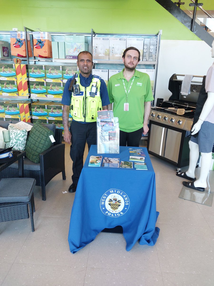 St. Matthew's Police (@stmatthewswmp) on Twitter photo St. Matthew's Police
<a href="/StMatthewsWMP/">St. Matthew's Police</a>
This evening, T2 conducted a Crime prevention advice surgery at Asda Living Crown Wharf Walsall. The surgery was appreciated & the store requested further surgeries that will be arranged.
7:38 PM · Jun 19, 2025
View post engagements St. Matthew's Police
<a href="/StMatthewsWMP/">St. Matthew's Police</a>
This evening, T2 conducted a Crime prevention advice surgery at Asda Living Crown Wharf Walsall. The surgery was appreciated & the store requested further surgeries that will be arranged.
7:38 PM · Jun 19, 2025
View post engagements