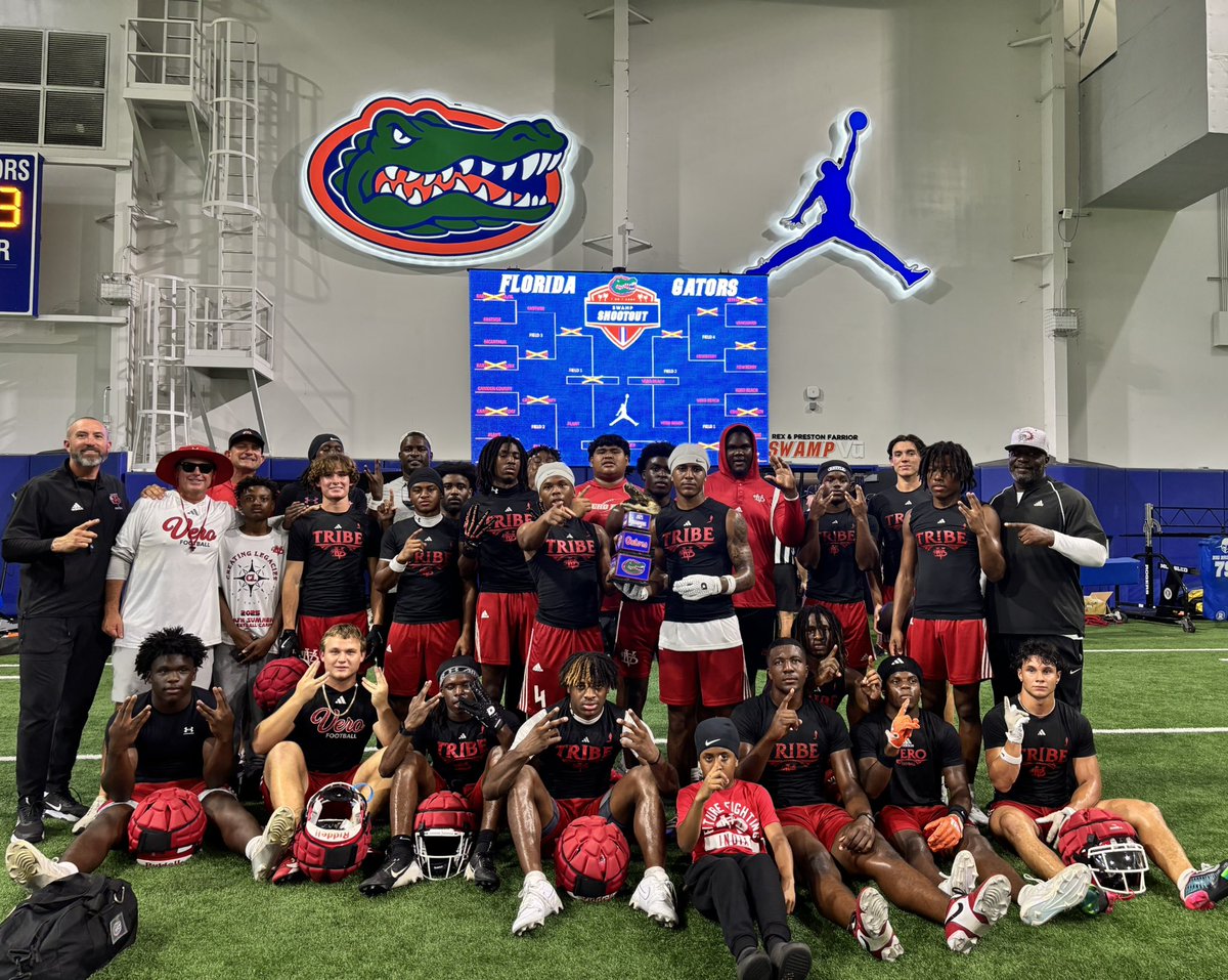 Swamp Shootout Champs 🐊<a href="/VBFootball/">Vero Beach Football</a> <a href="/FloridaGators/">Florida Gators</a>