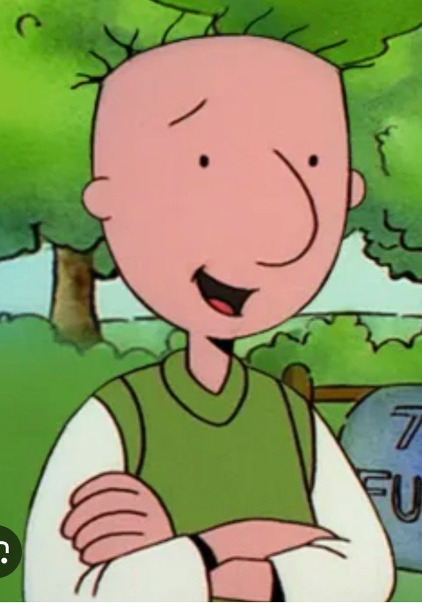 When kiddo works on her dolls, she does the hair last. I always say they look like Doug until they get their little wigs stitched on. "Doug" has worn quite a few dresses at this point. 😂