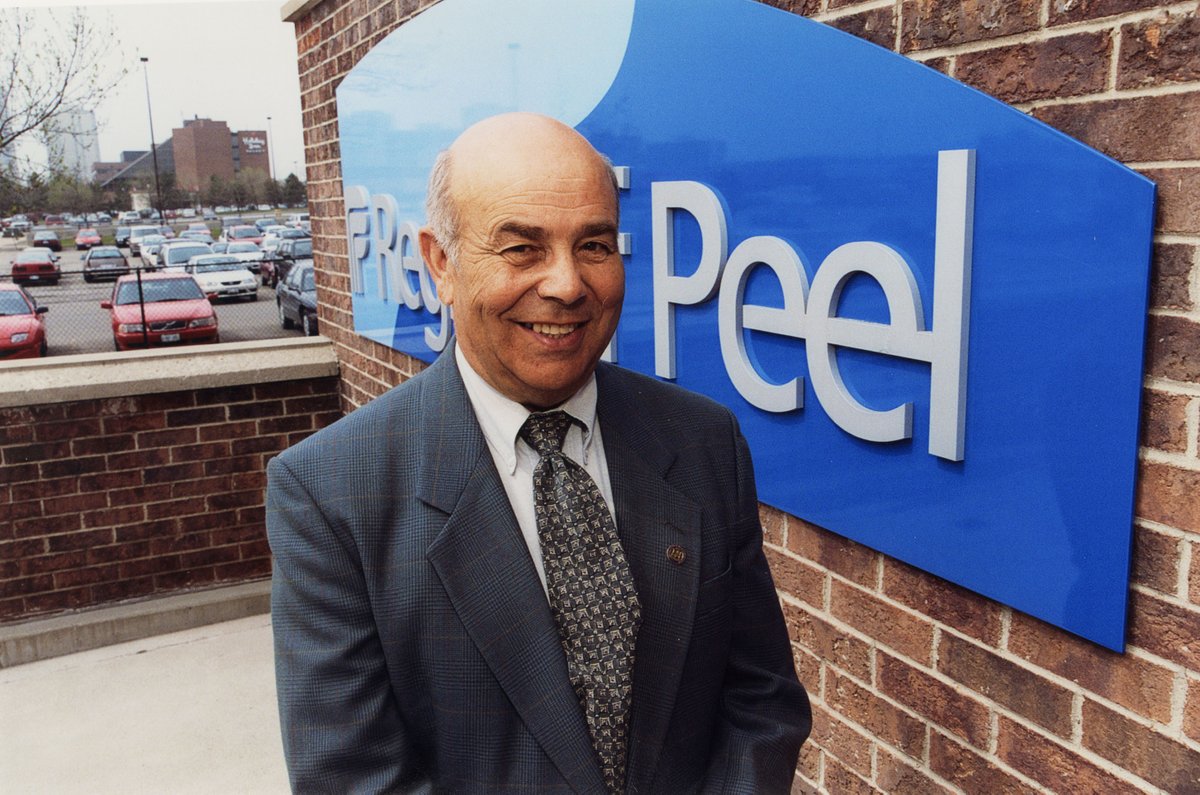 We fondly remember Emil Kolb, the longest serving Chair of the Region of Peel, 1991 to 2014.

Kolb was also a Peel County Councillor, Peel Regional Councillor, and Mayor of the Town of Caledon.

caledon.ca/en/news/media-…