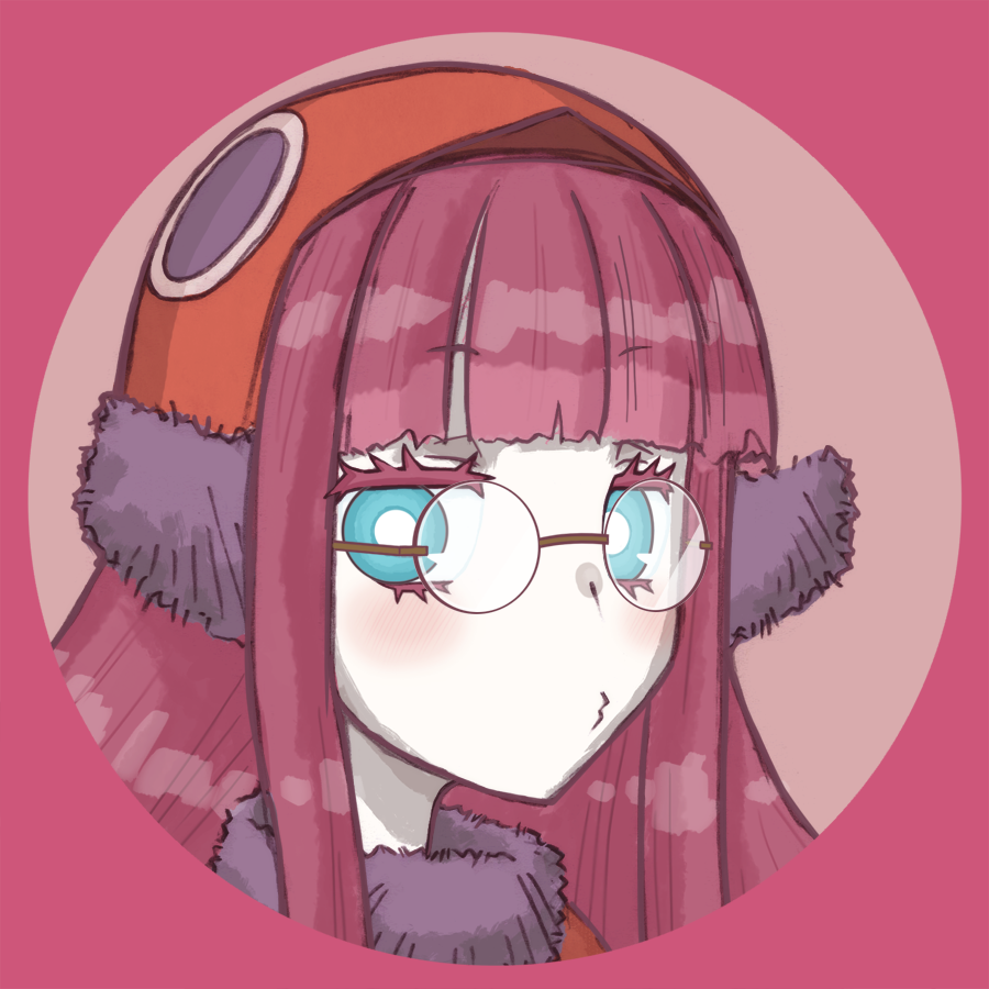 undeads_inn's tweet photo. 脳ミソちゅるちゅるショボーちゃん、眼鏡差分アリ。 https://t.co/jvOs4ffl4C